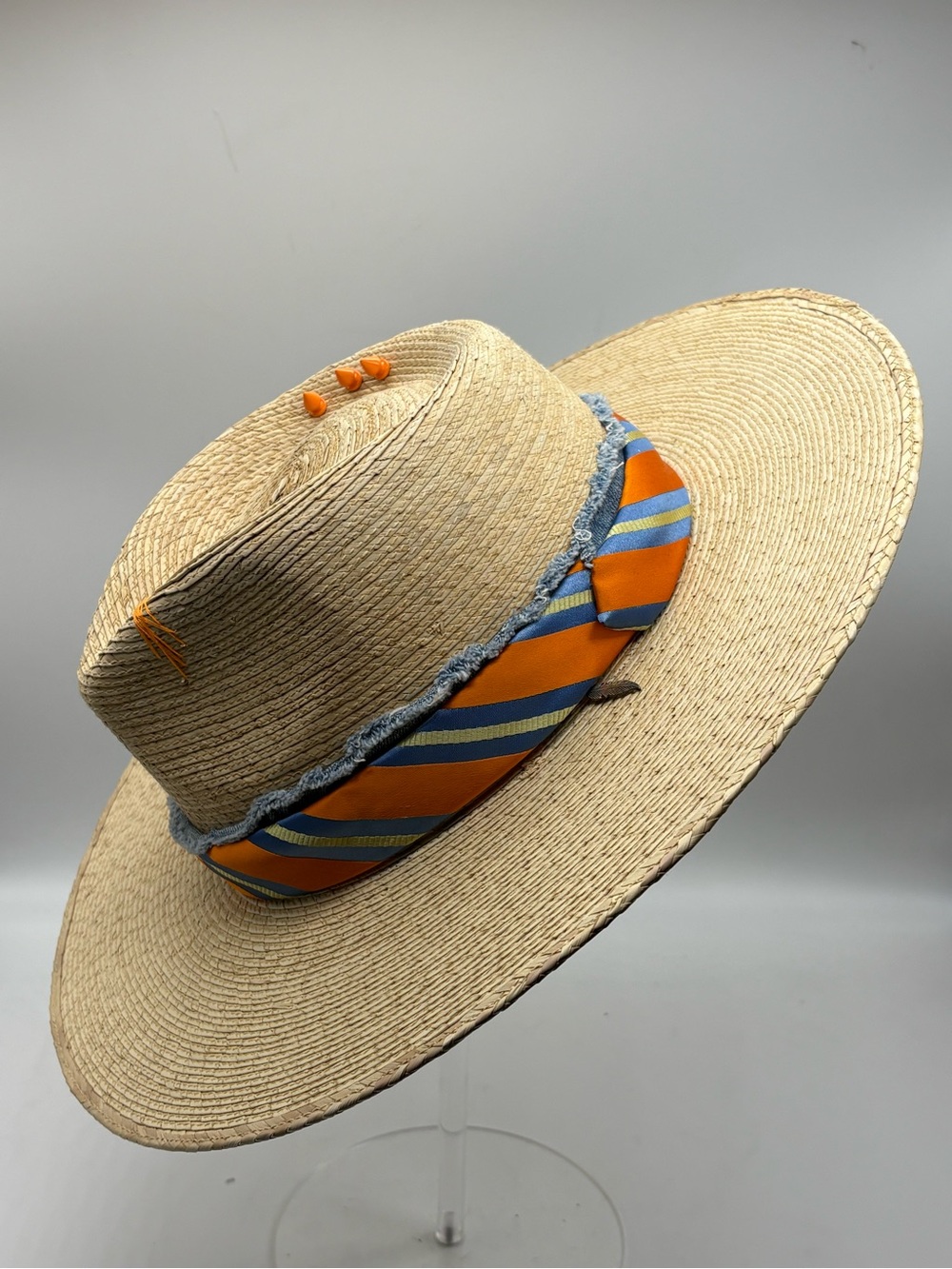 Wide-Brim Palm Hat